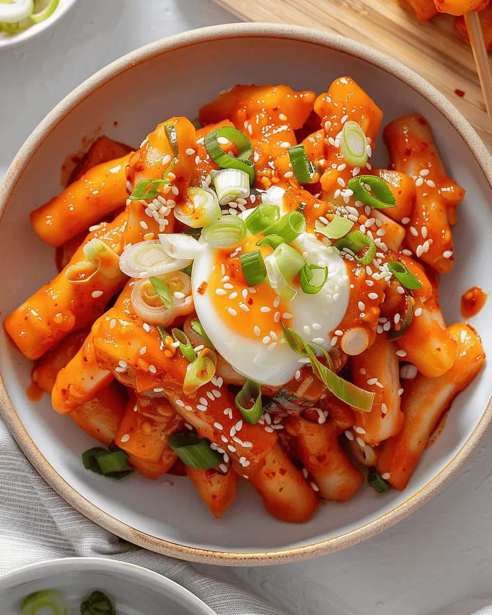 Easy Tteokbokki: Spicy Korean Rice Cakes You’ll Crave at Home