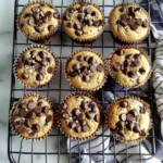Greek Yogurt Blender Banana Chocolate Chip Muffins