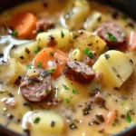 Hearty Potato and Sausage Chowder - Perfect Comfort Food
