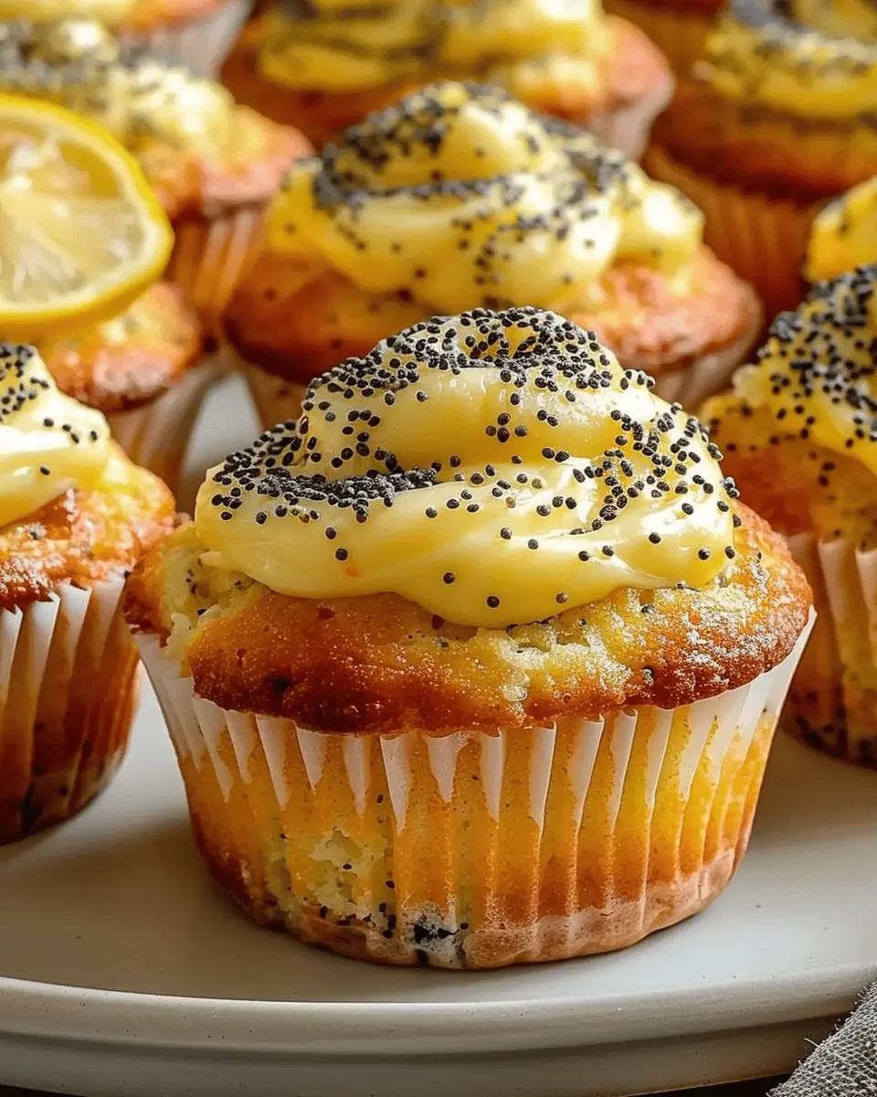 Zesty Lemon Poppy Seed Muffins: Irresistibly Fluffy & Delicious
