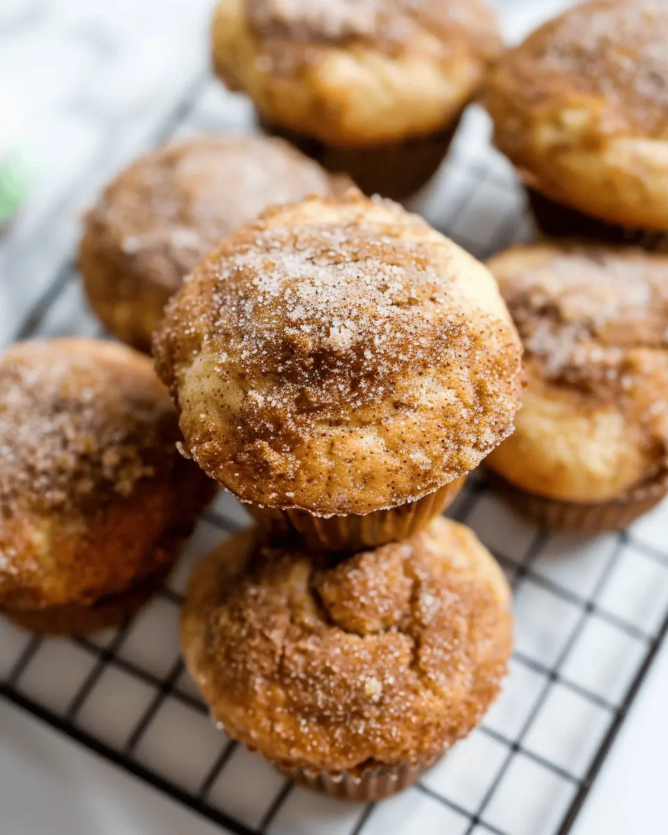snickerdoodle donut muffins recipe: the best homemade treat