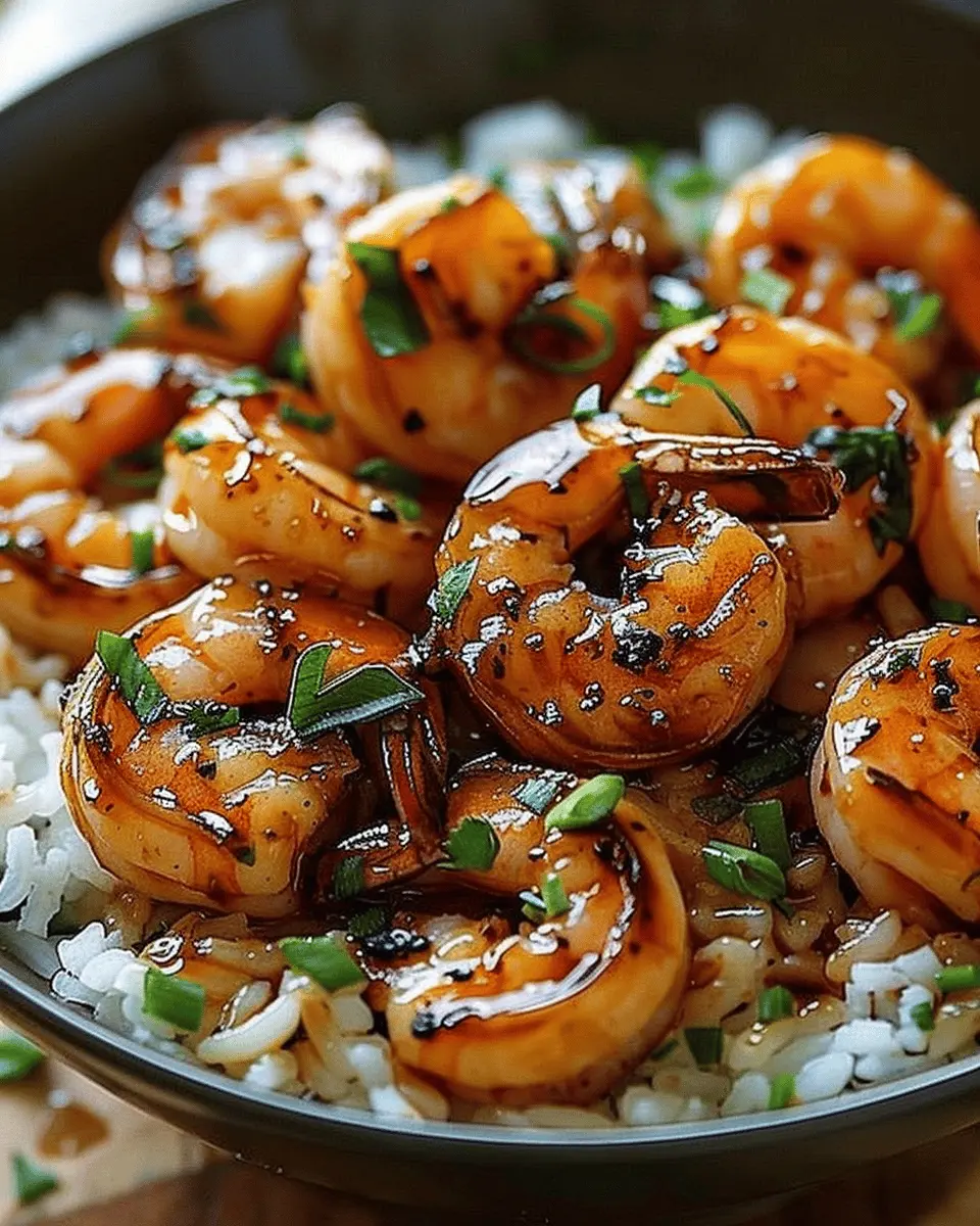 Honey Garlic Shrimp and Rice Bowl: Easy Weeknight Delight
