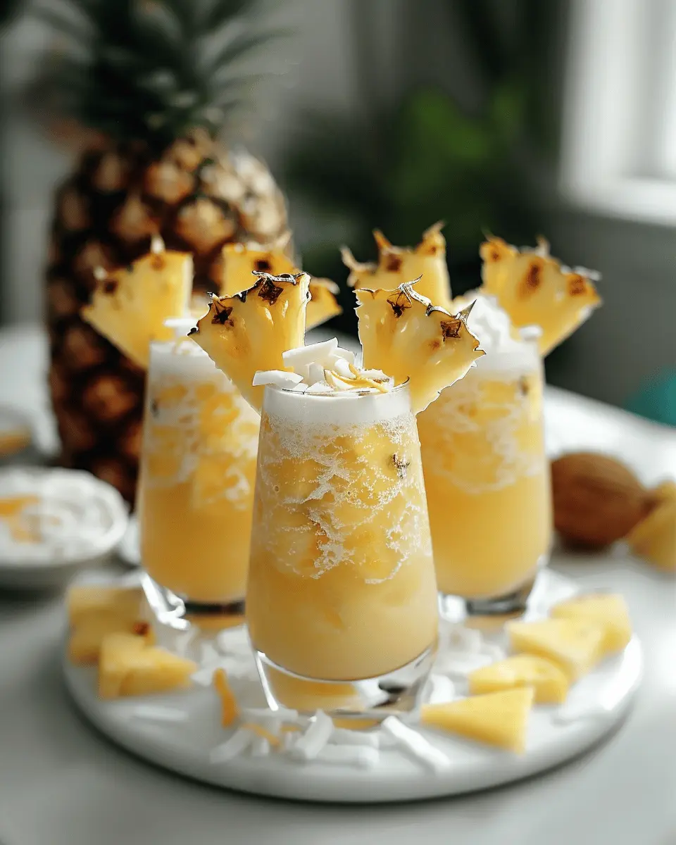 Pineapple Coconut Cooler: The Refreshing Twist You Need Today