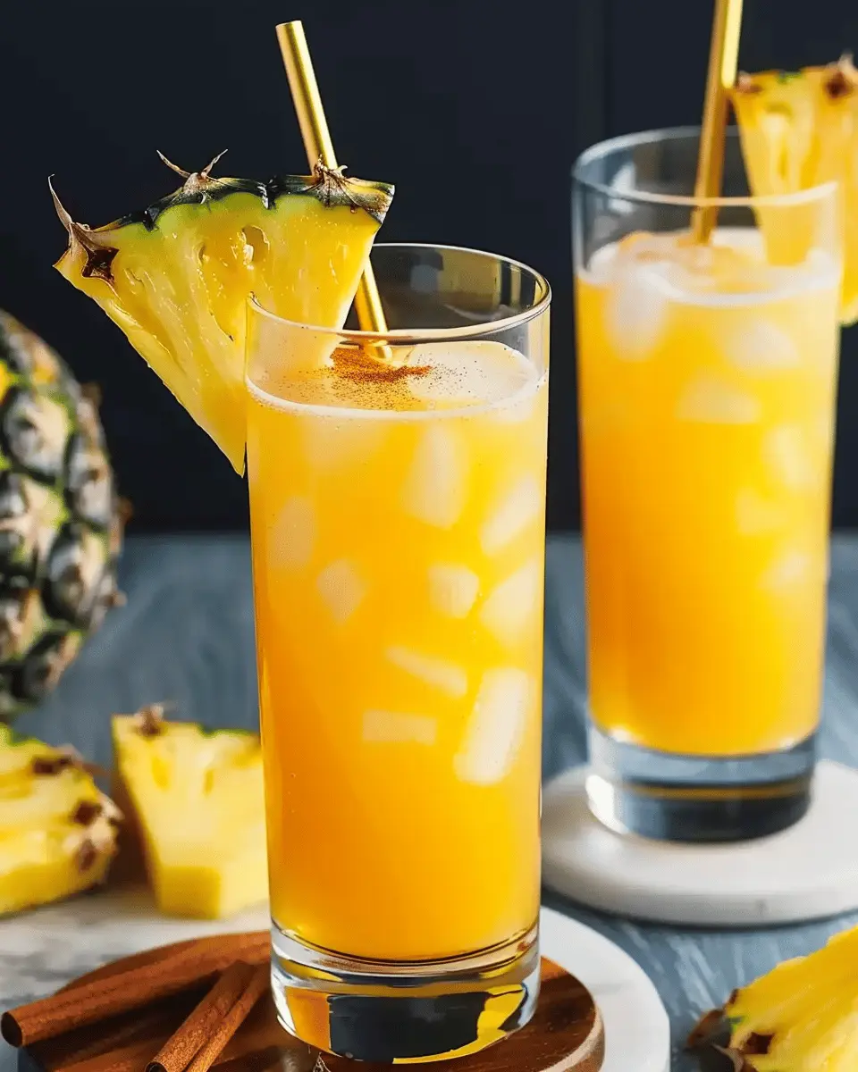 How to Make Pineapple Cinnamon Sparkle: The Best Mocktail Mixer