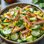 Street Corn Cucumber Salad