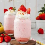 Strawberry Banana Milkshake