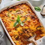 Italian Ground Beef Zucchini Casserole