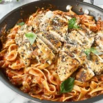 Chicken Rosé Pasta (Pink Pasta)