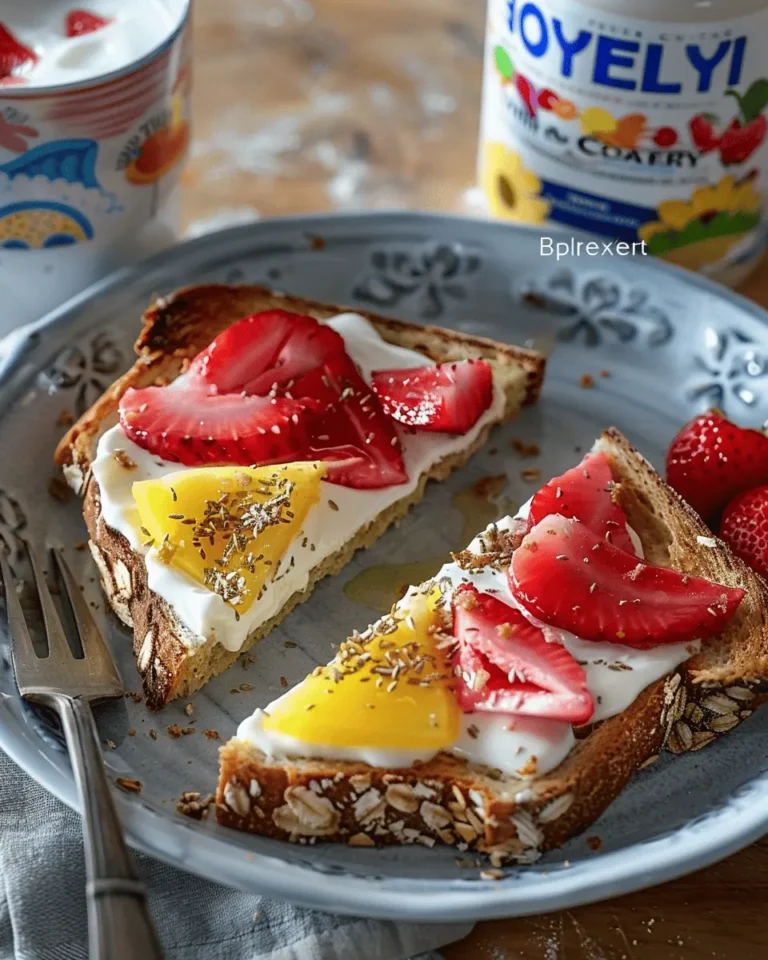 Yogurt Custard Toast