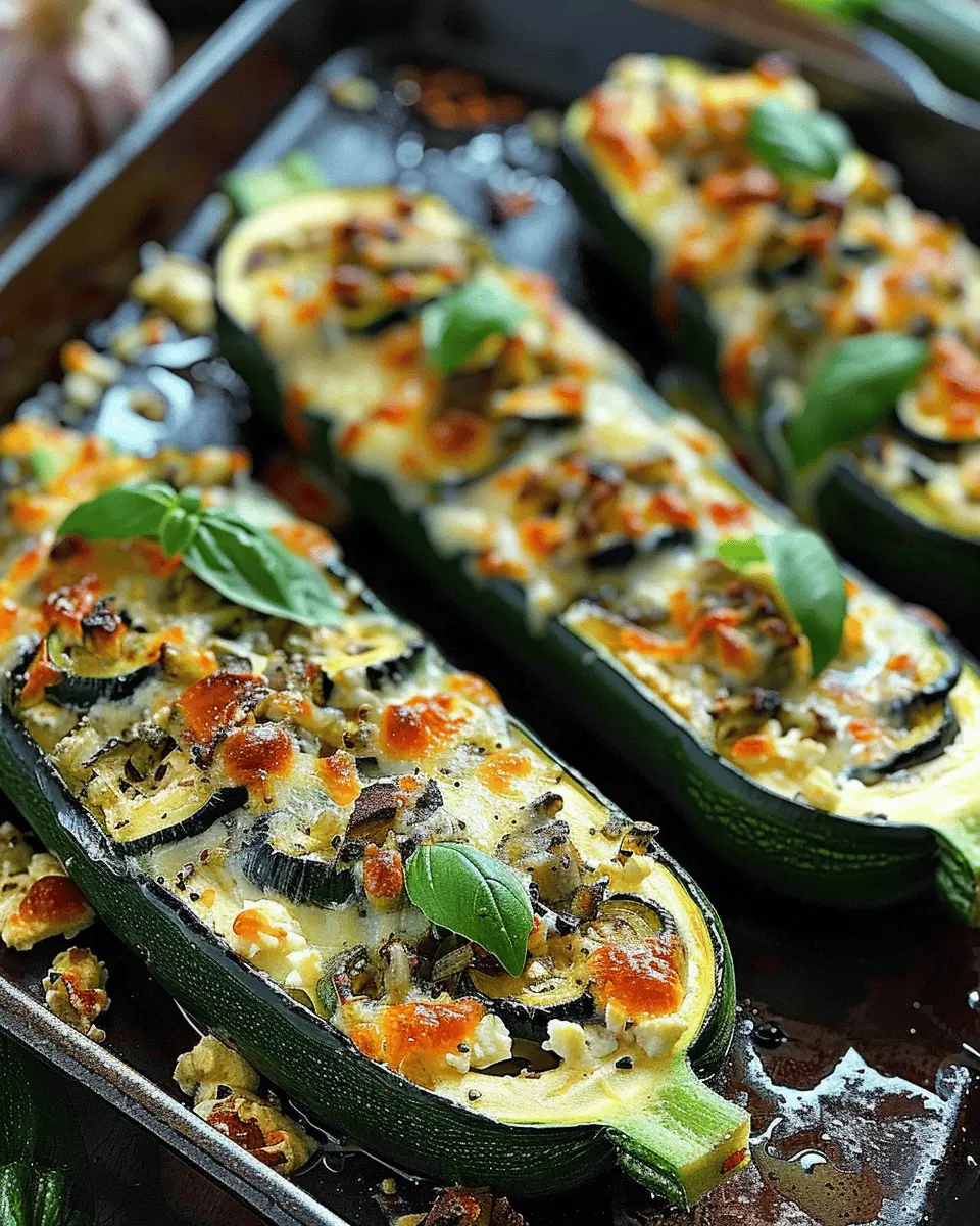 Stuffed Zucchini with Ricotta: A Healthy, Flavorful Delight