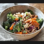 Quick Noodle Veggie Bowl