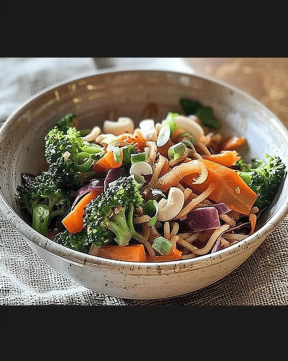 Quick Noodle Veggie Bowl: Easy Recipe for Flavorful Home Cooking