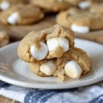 Peanut Butter Marshmallow Cookies (Fluffernutter)