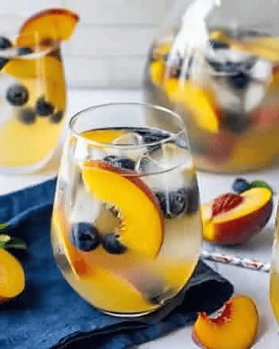 The Best Peach Sangria Recipe with Prosecco for Summer Sips