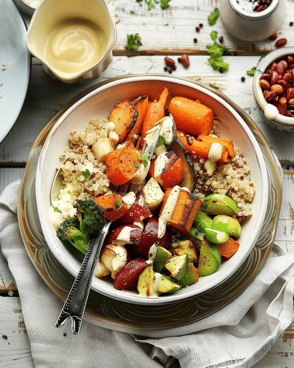 Roasted Vegetable and Quinoa Harvest Bowls: A Healthy Delight