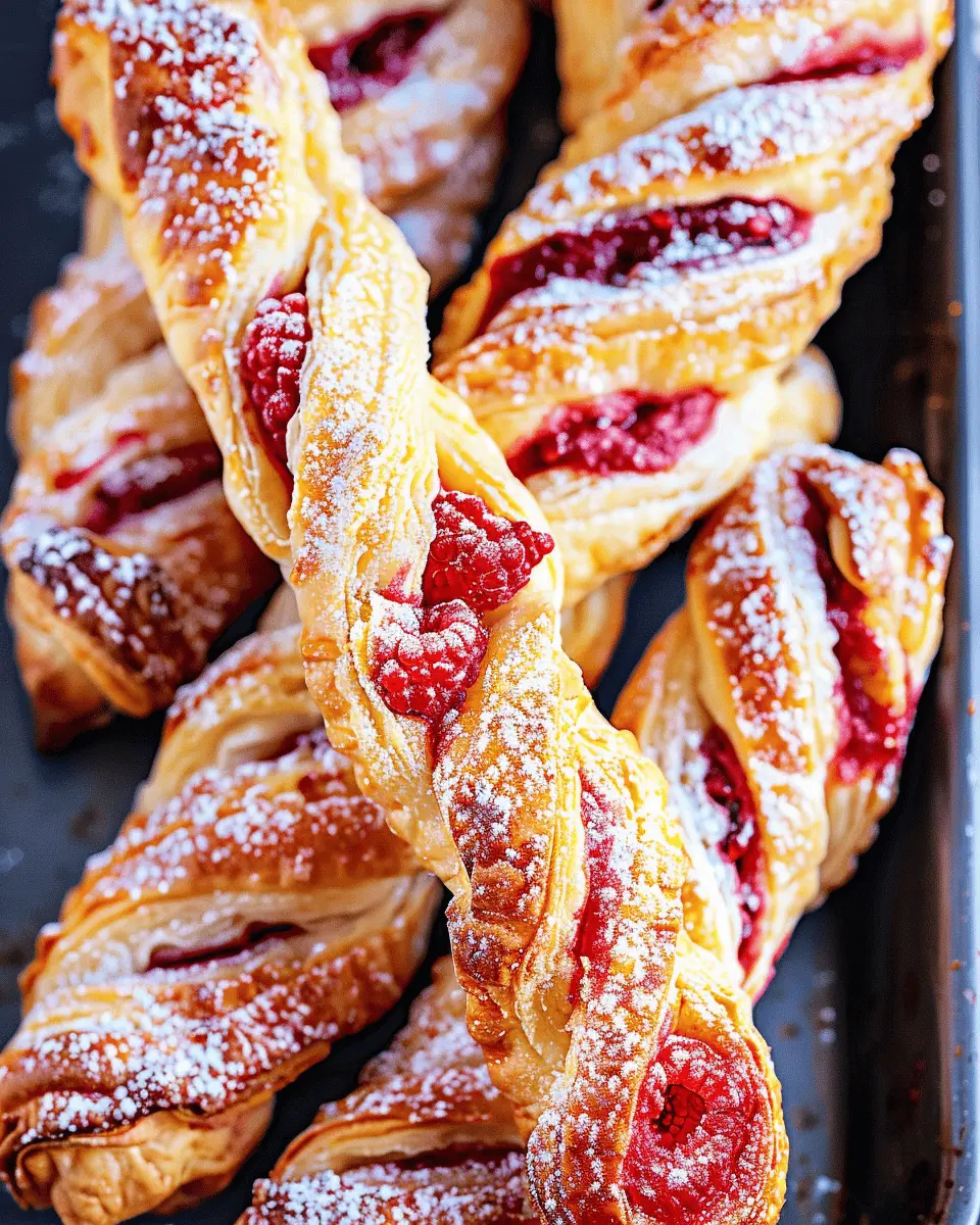 Raspberry Pastry Twists: Easy, Indulgent Treats for Everyone