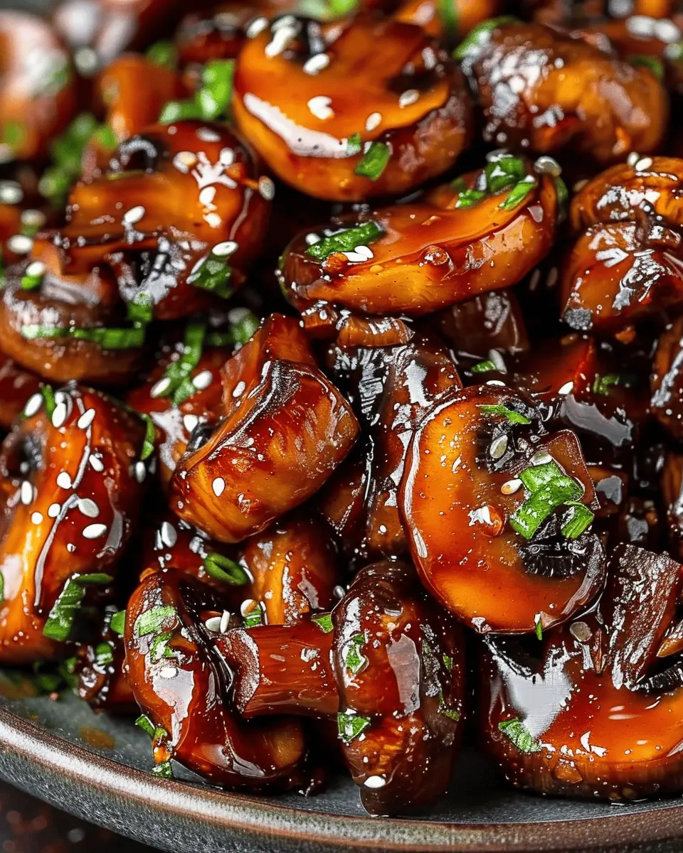 Spicy Gochujang Mushrooms: Easy Vegan Delight for Home Chefs