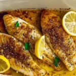 Baked Lemon Garlic Butter Tilapia