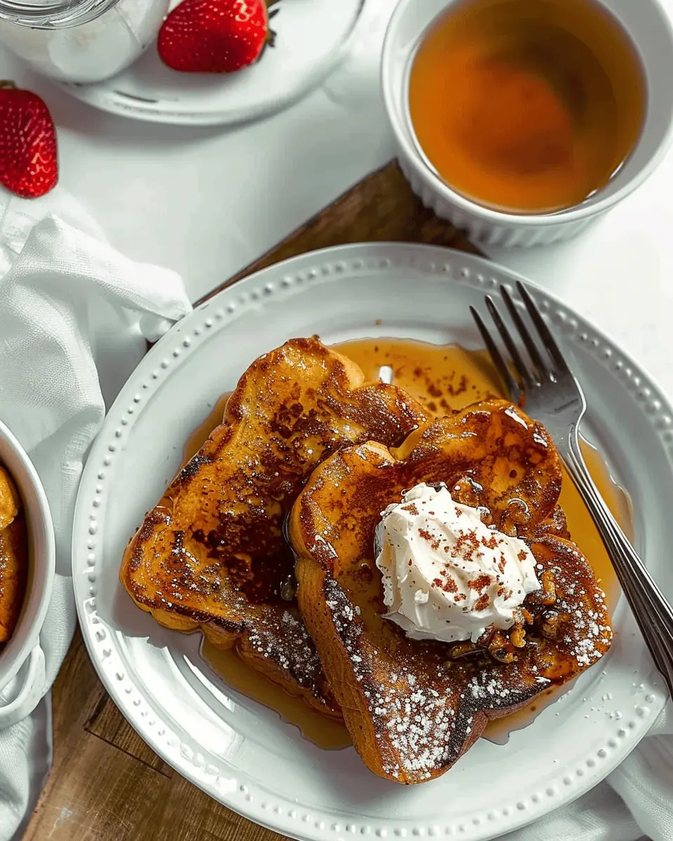 Easy High Protein French Toast: 20 Grams of Protein Delight