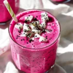Dragon Fruit Smoothie (3 Ingredients)
