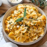 Baked Butternut Squash Feta Pasta