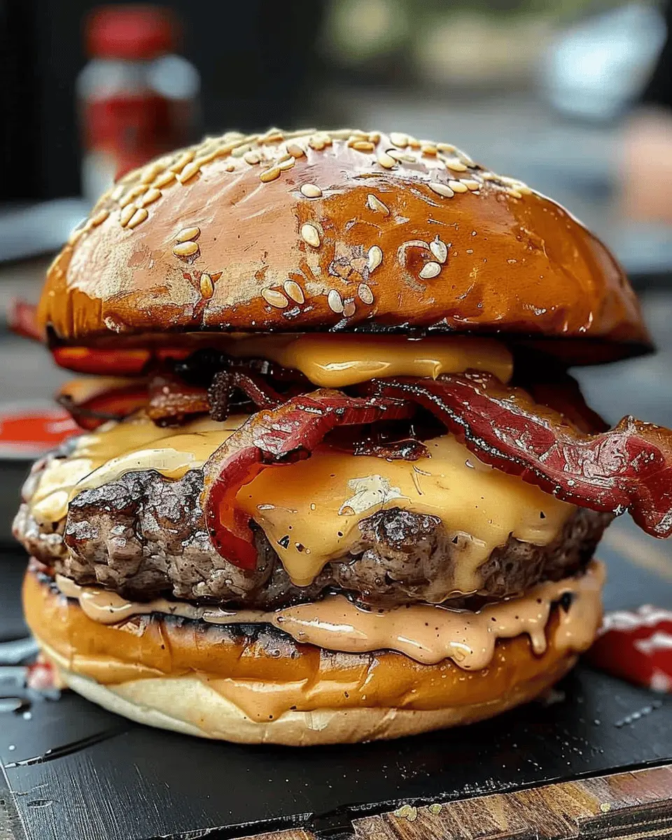 Best Bacon Smash Burger Recipe: Juicy Turkey Bacon Delight
