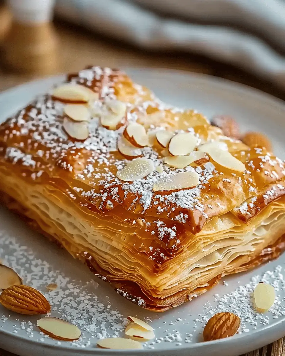 Flaky Sweet Almond Pastry Recipe: A Delightfully Indulgent Treat