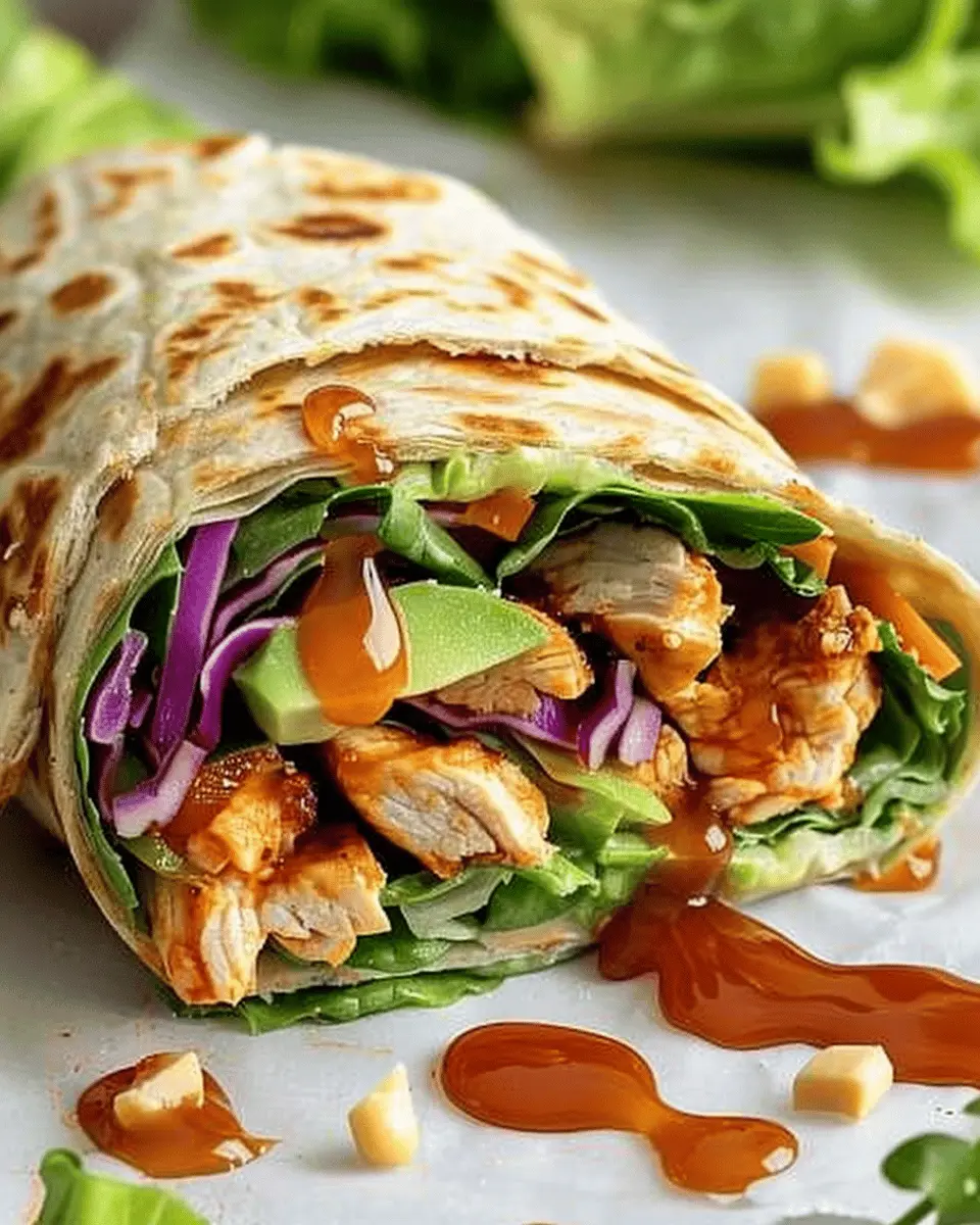Buffalo Honey Chicken Wrap recipe: A Juicy Twist on Tradition