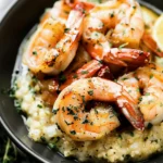 Prosecco Butter Poached Shrimp