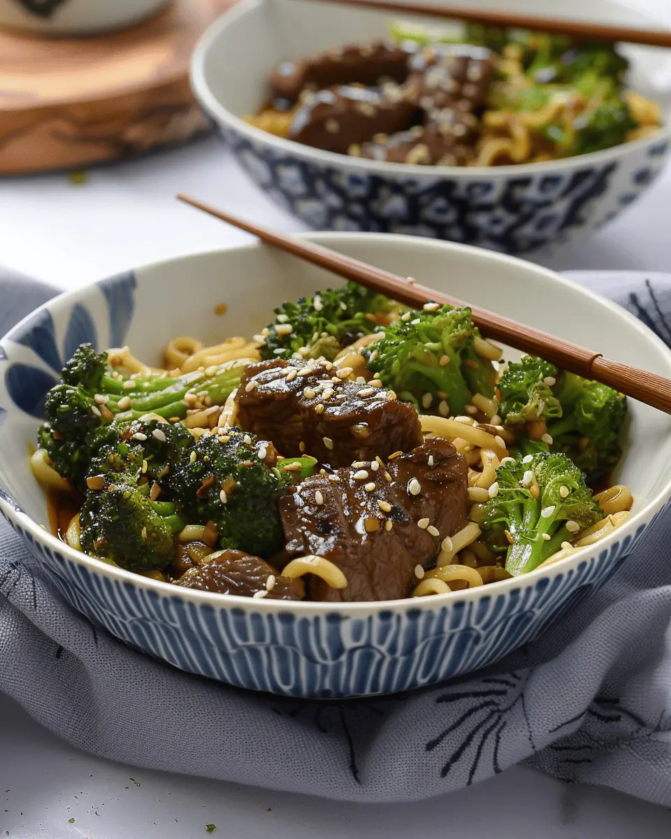 Beef and Broccoli Ramen: A Cozy and Easy Homemade Delight