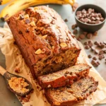 Chocolate Peanut Butter Banana Bread (UK Recipe)