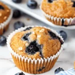 Blueberry Greek Yogurt Muffins
