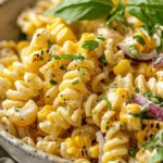 Creamy Street Corn Pasta Salad