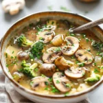 Easy 30-Minute Mushroom Vegetable Soup