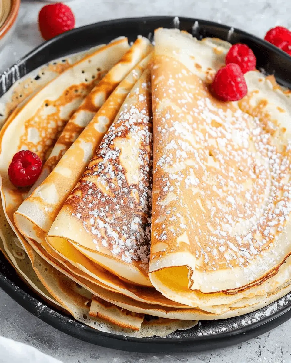 Easy French Pancakes: The Best Classic Crêpe Recipe for Every Occasion