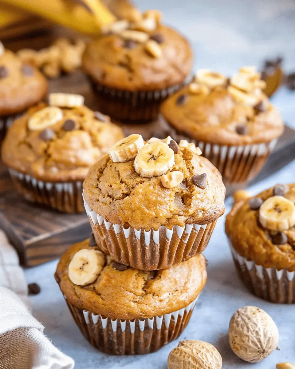 Flourless Peanut Butter Banana Muffins: Easy & Deliciously Healthy