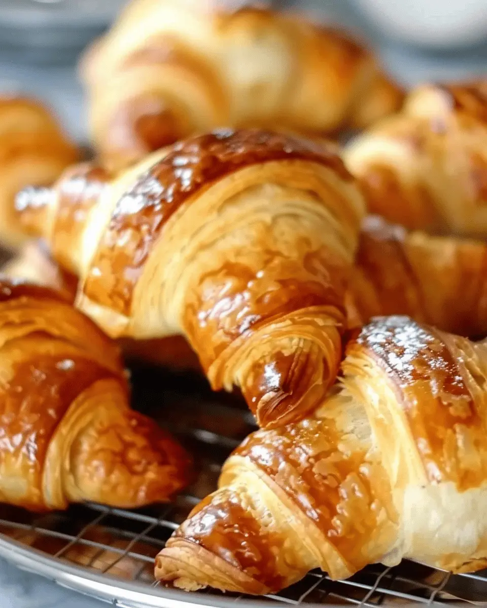 Homemade Flaky Croissants Recipe: Effortlessly Indulgent Treats
