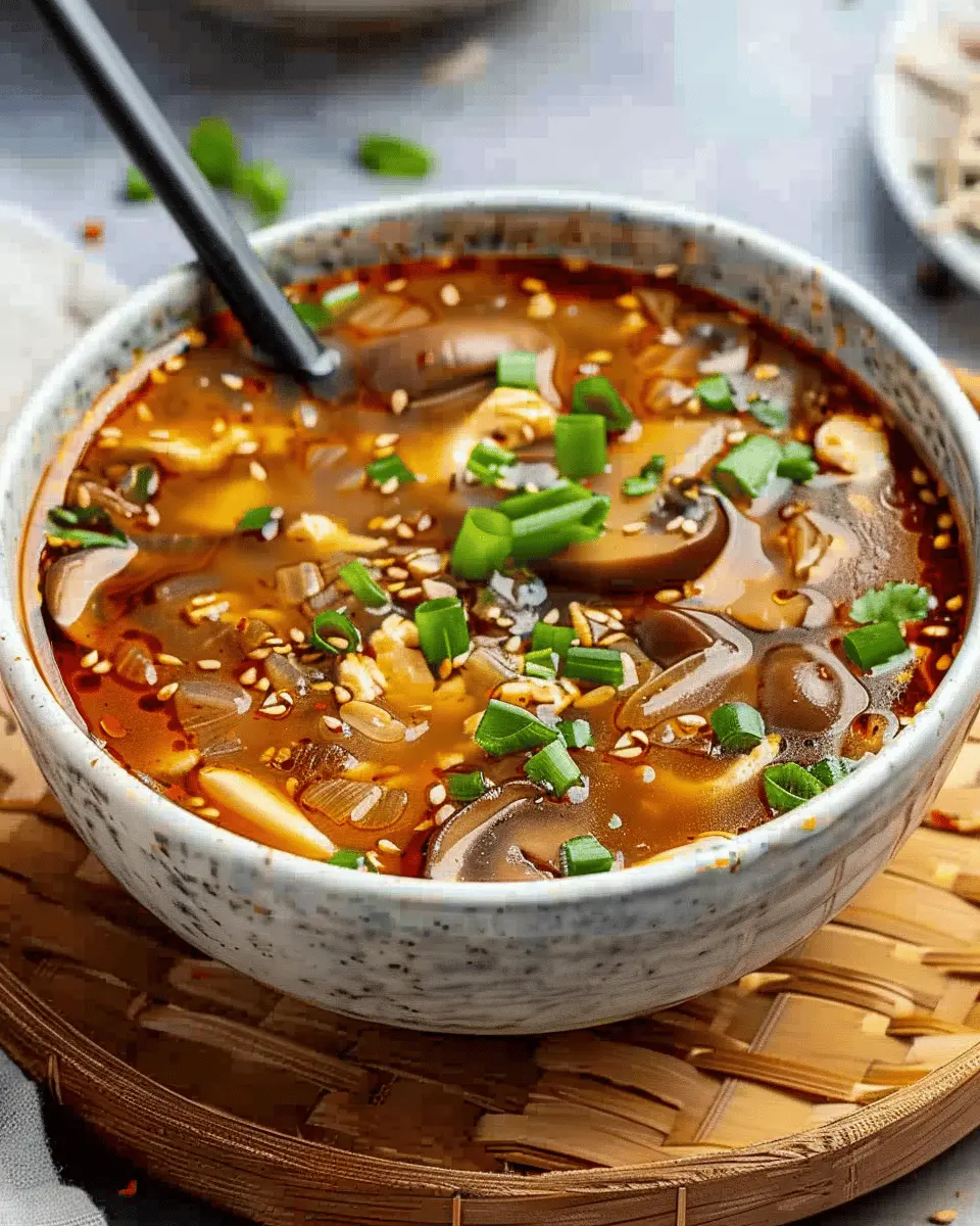 Hot and Sour Soup: The Best Comforting Recipe You’ll Love