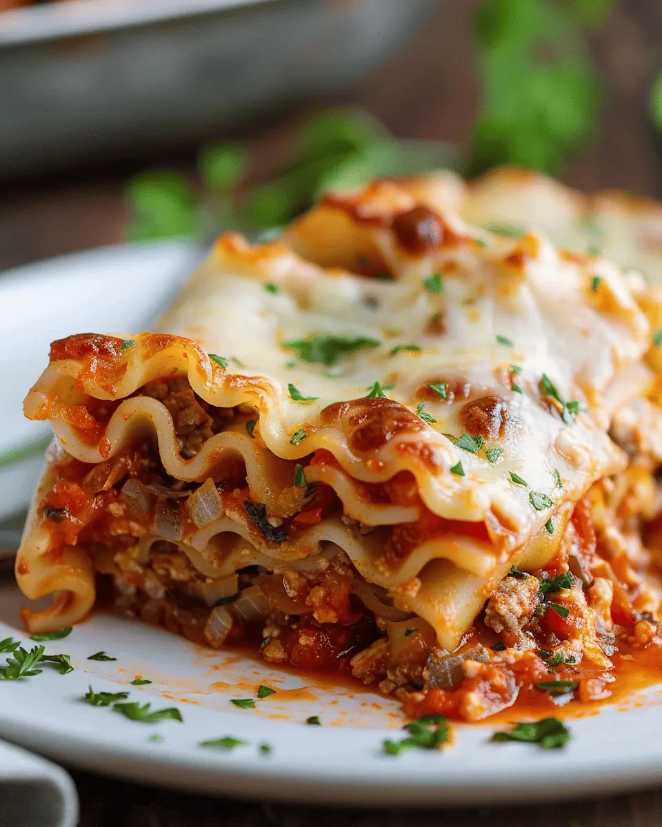 Lasagna Roll Ups: Easy Turkey Bacon & Chicken Ham Delight with Video