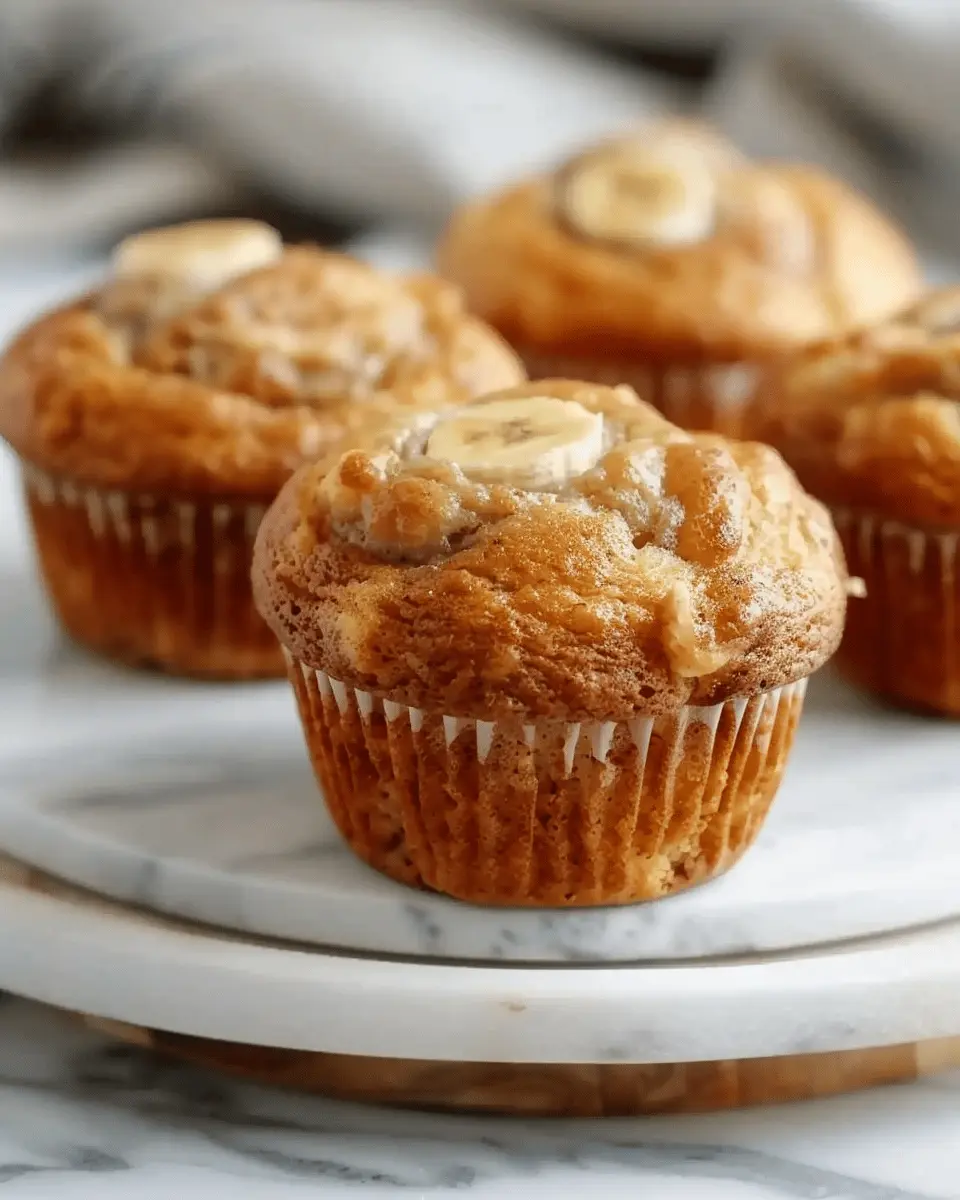 Low Calorie Greek Yogurt Banana Muffins for Guilt-Free Indulgence