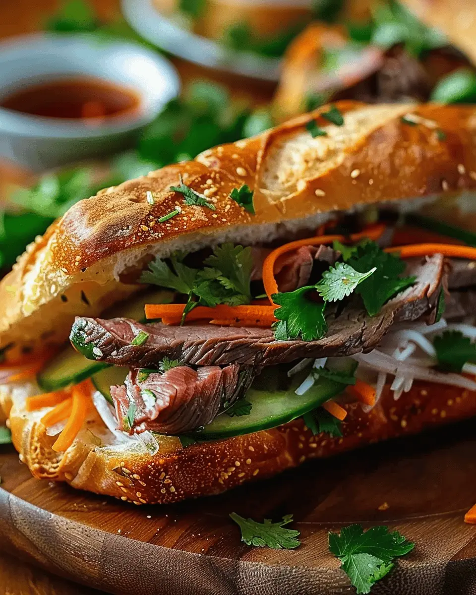 Pho Sandwich Roast Beef: A Juicy Fusion Delight You’ll Love