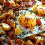 Bacon, Egg, and Potato Hash