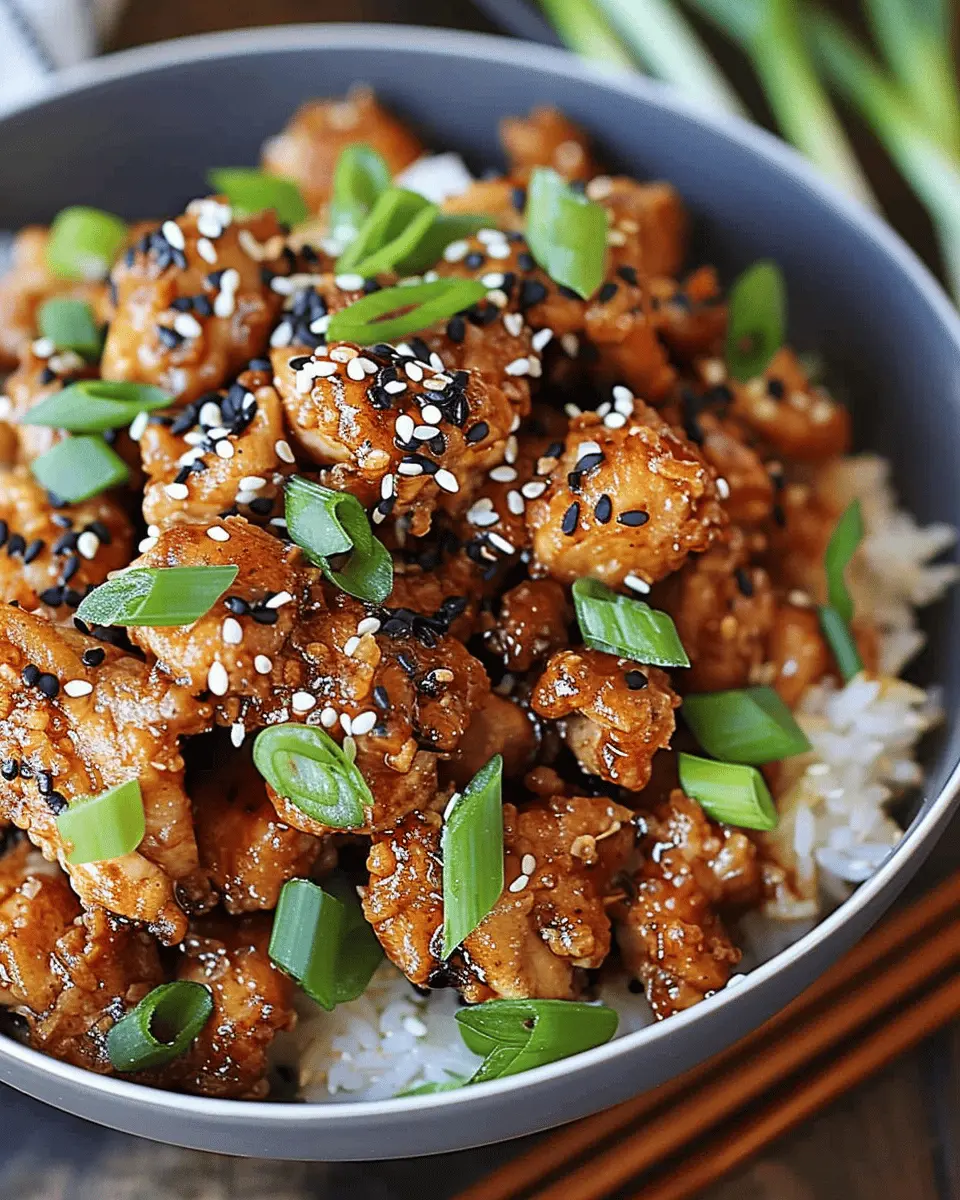 Quick Savory Sesame Chicken: A Flavorful Weeknight Delight
