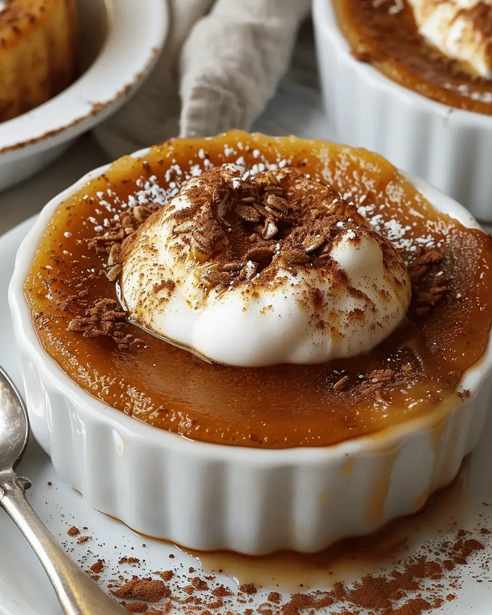 Baked Pumpkin Spice Pudding: An Easy Indulgence for Fall