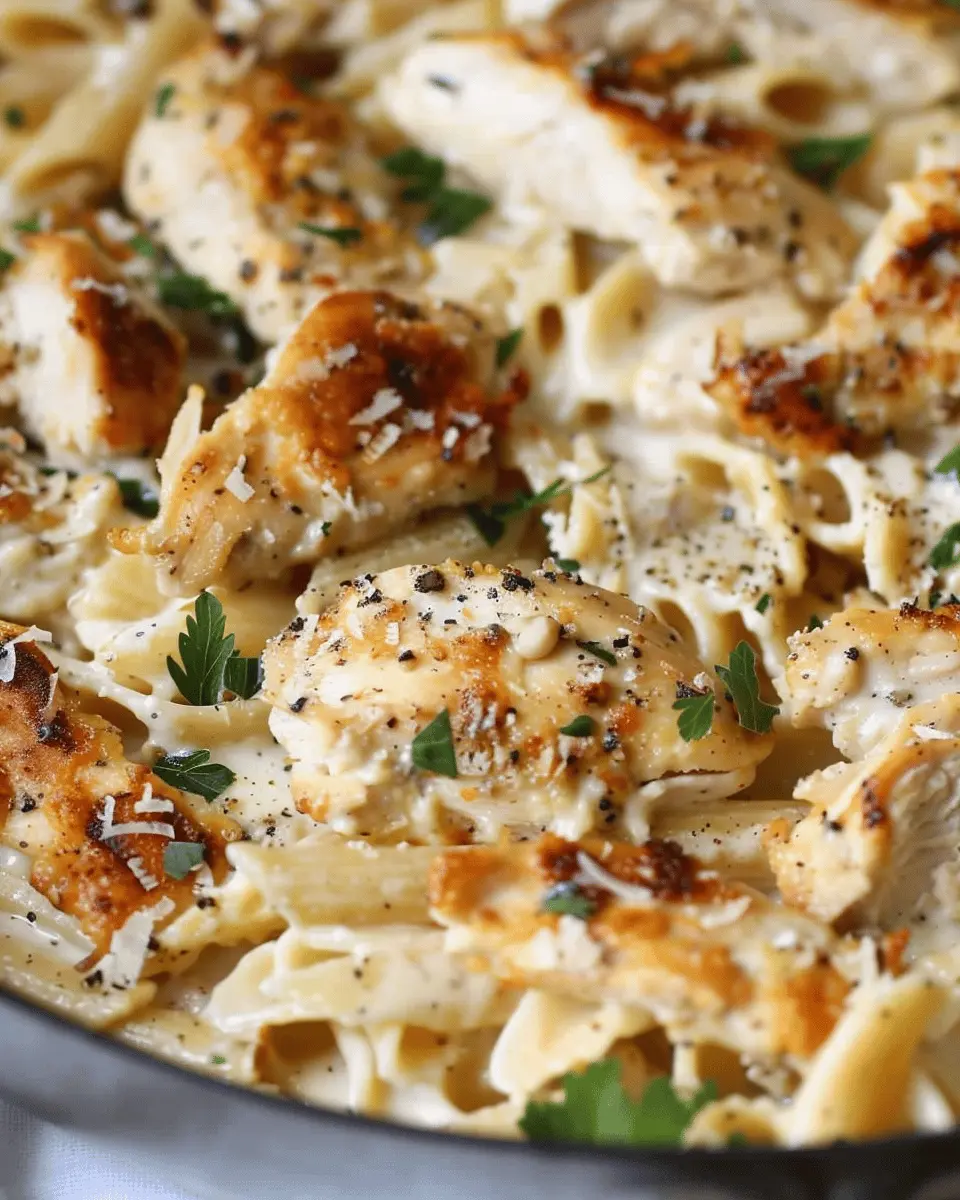 Chicken Garlic Parmesan Pasta: A Delightful Family Favorite Recipe