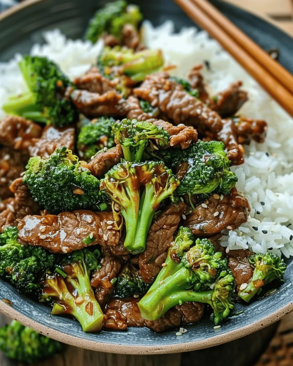 Chinese Beef and Broccoli: Easy One Pan Take-Out Delight