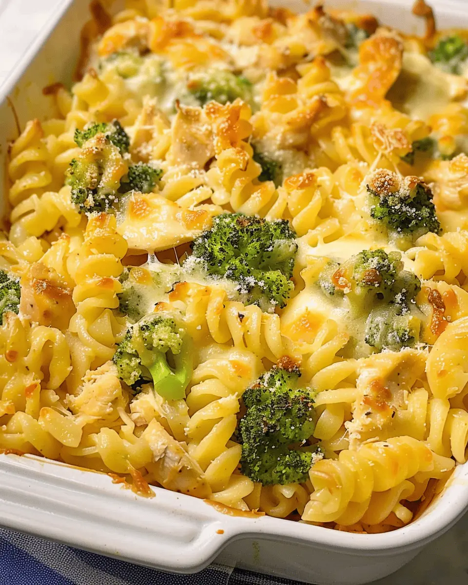 Cheesy Broccoli Chicken Pasta Bake: A Comforting Family Favorite