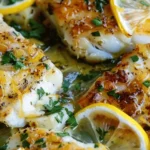 Baked Cod Recipe with Lemon and Garlic