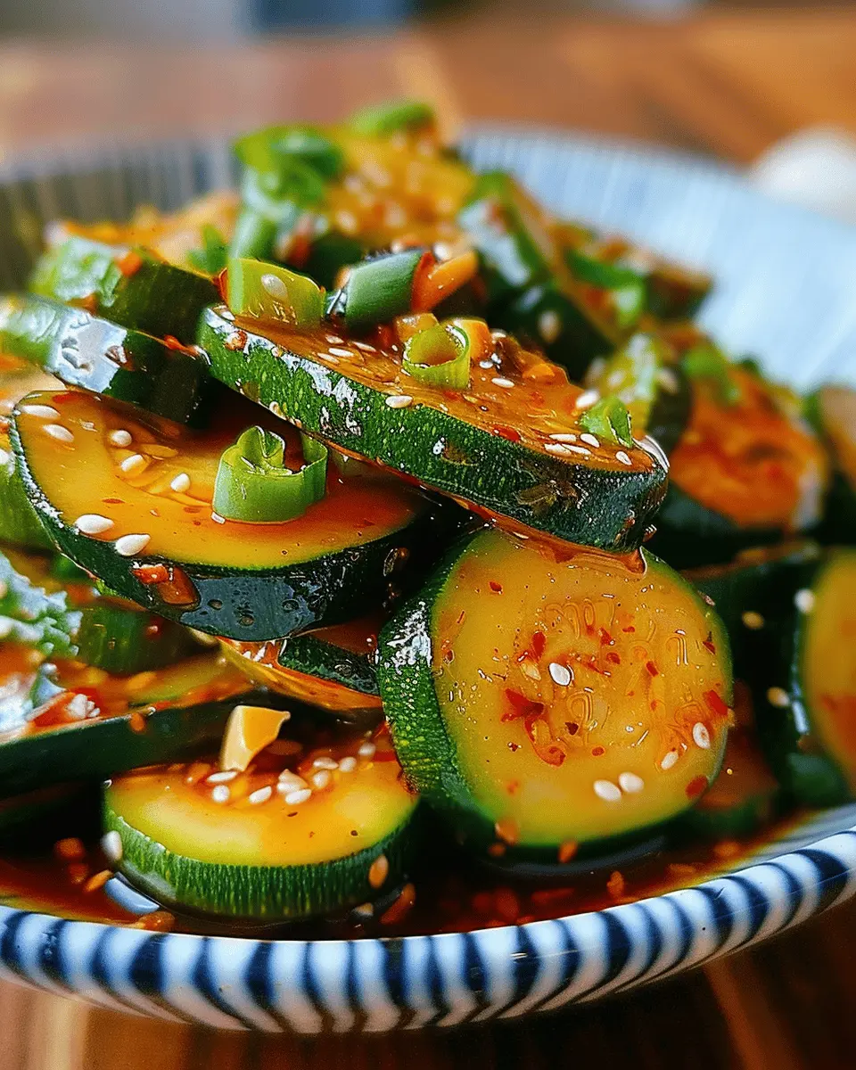 Irresistibly Tasty Asian Zucchini Side: Easy Recipe to Impress