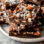 Dark Chocolate and Sea Salt Nut Bars